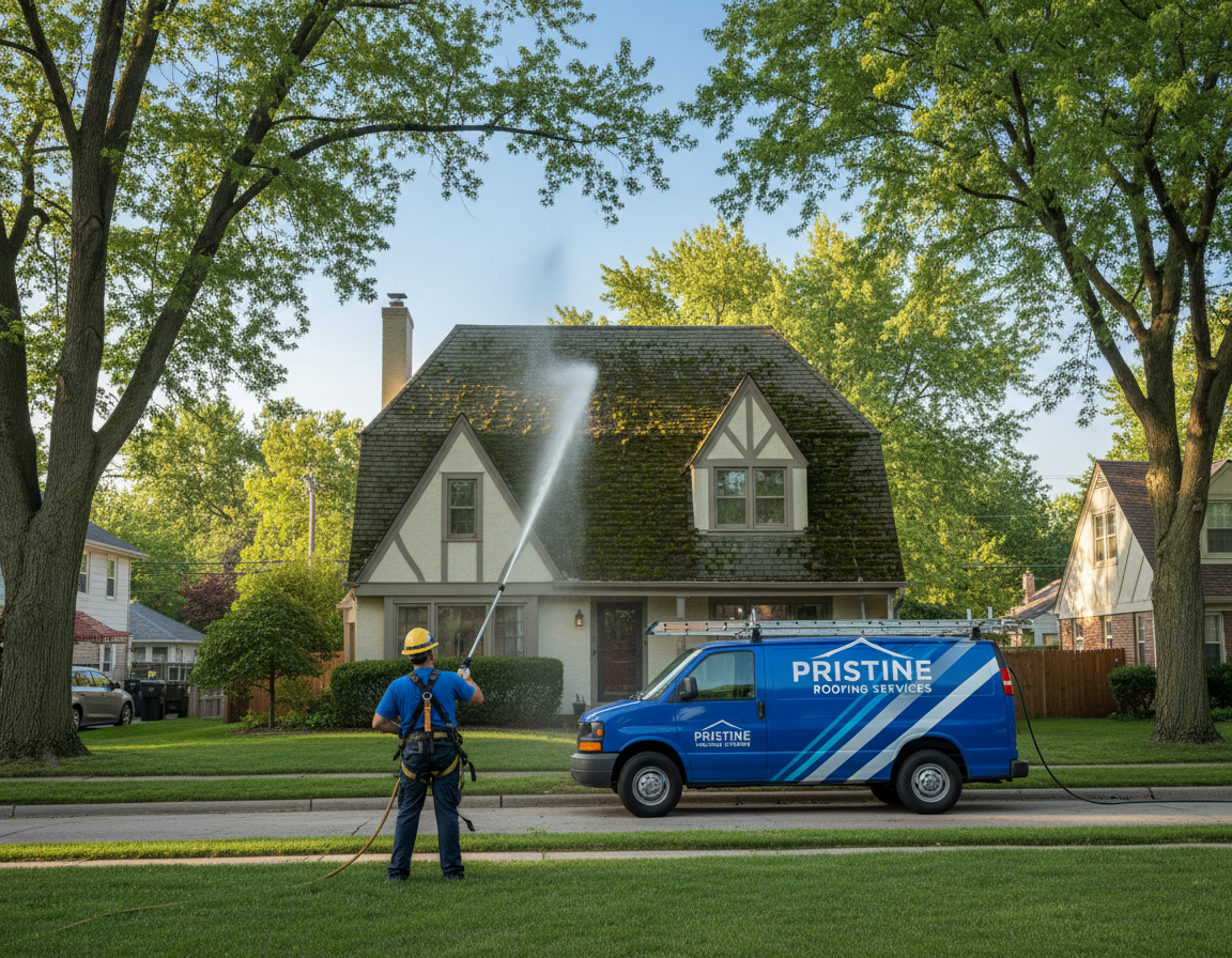 Roof Cleaning In Hilliard