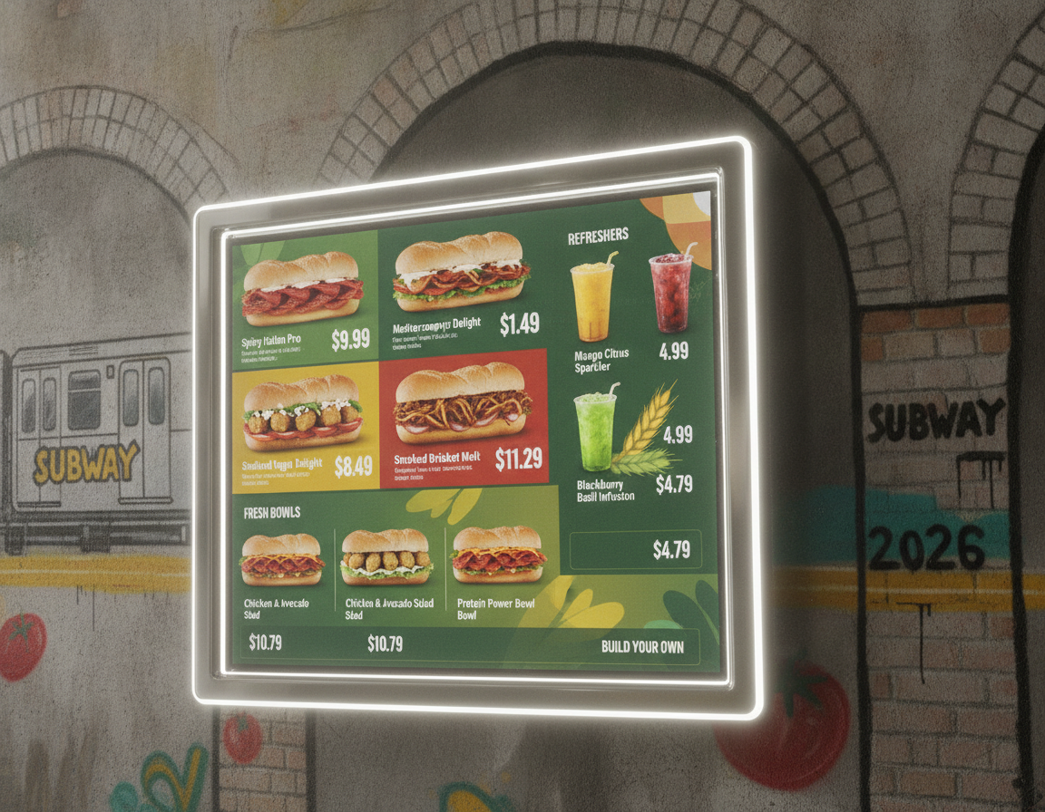 Subway Menu With Prices 2026
